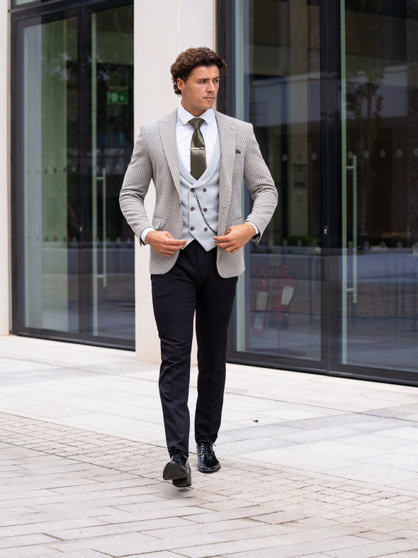 Aly - Green 3 Piece Suit