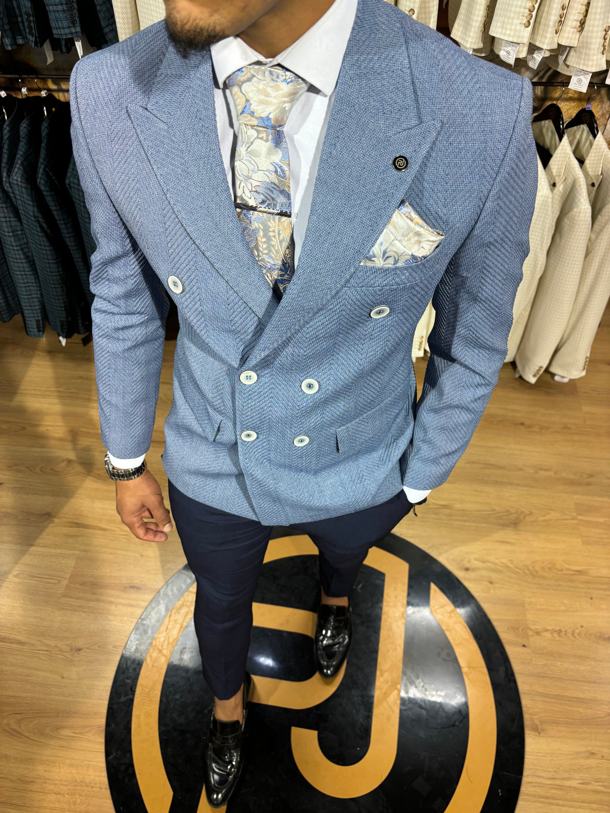 Valetti - Blue 2 Piece Suit