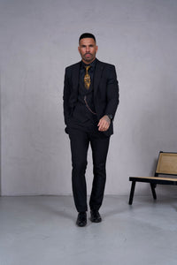 Essential Black 3 Piece Suit