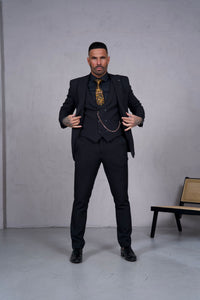Essential Black 3 Piece Suit