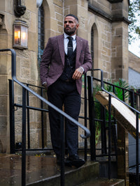 Crimson - Burgundy 3 Piece Suit