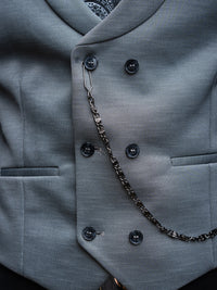 Onyx - Black/Grey 3 Piece Suit