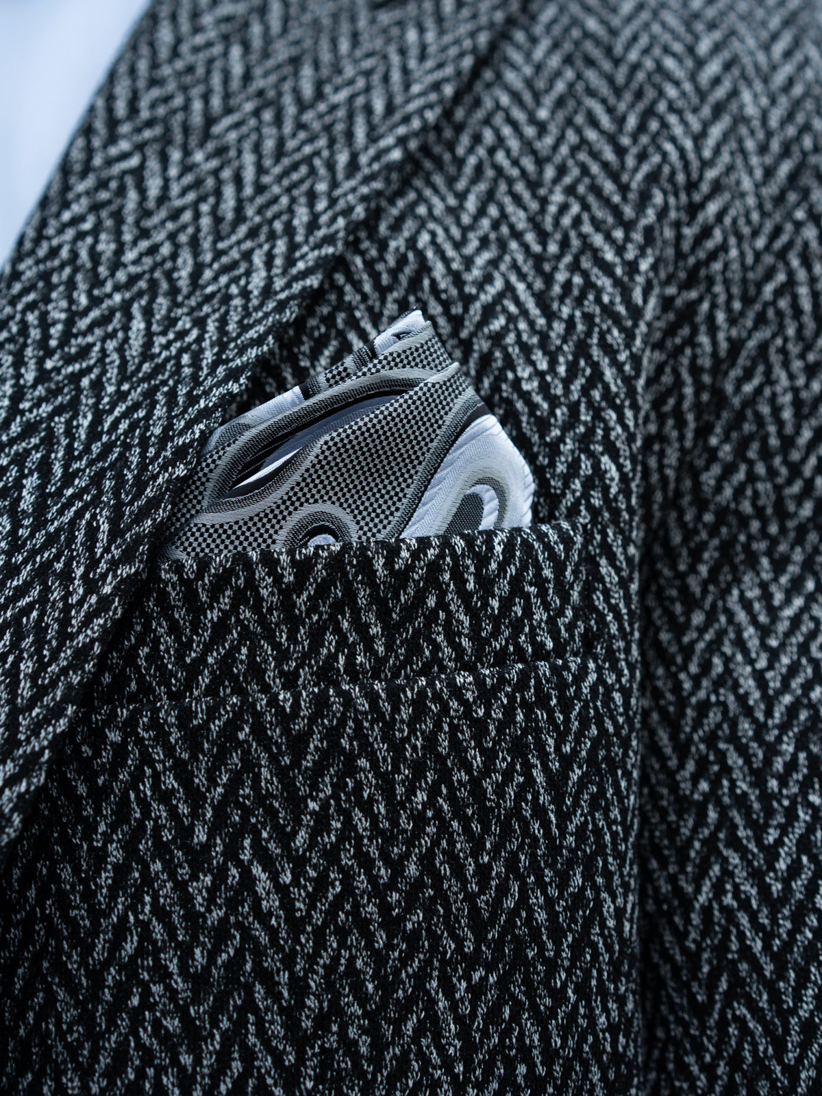 Noire - Black/Grey 3 Piece Suit