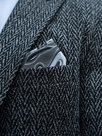 Noire - Black/Grey 3 Piece Suit