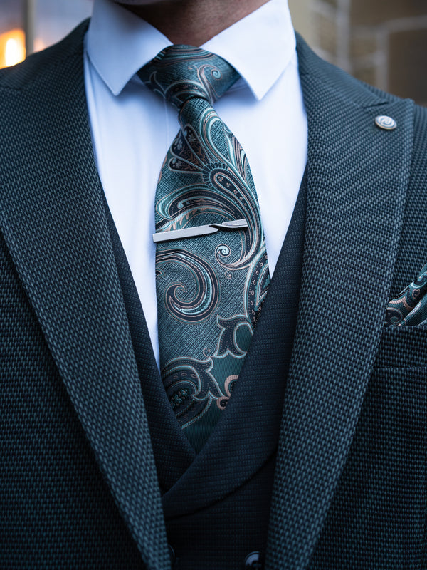 Arden - Dark Green 3 Piece Suit