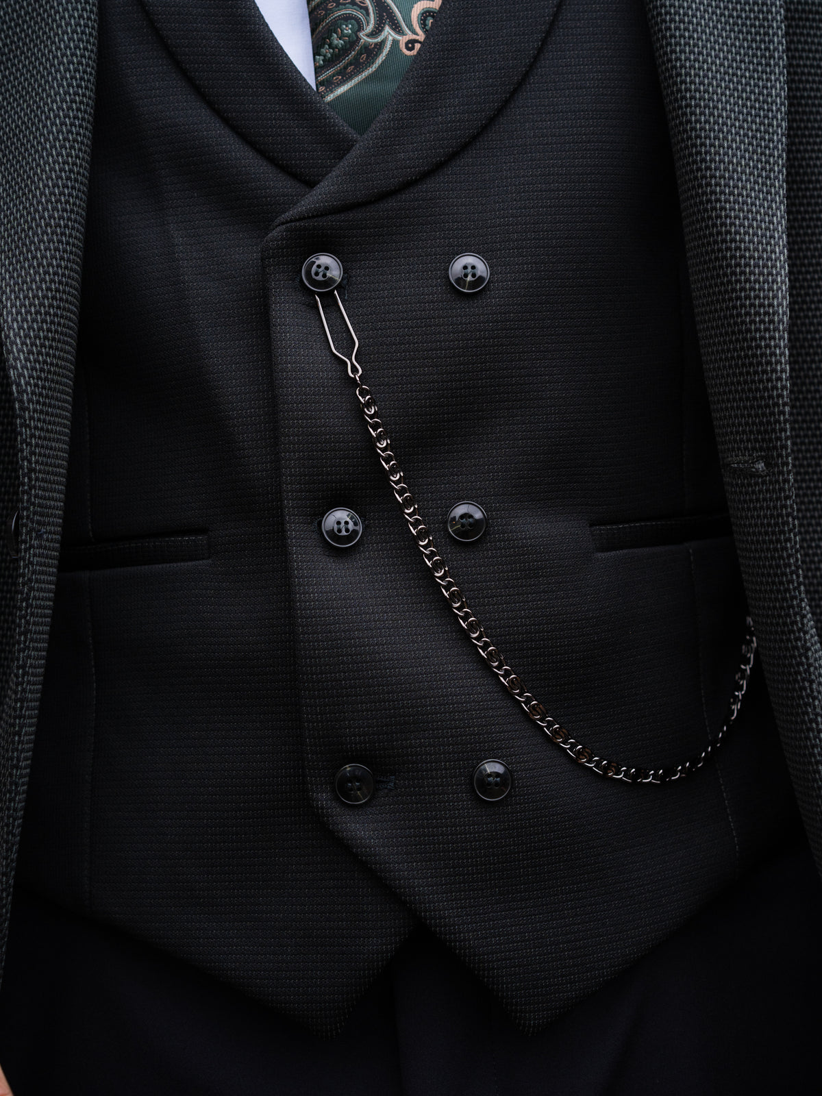 Arden - Dark Green 3 Piece Suit
