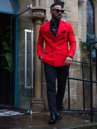 Montaro - Red 2 Piece Suit