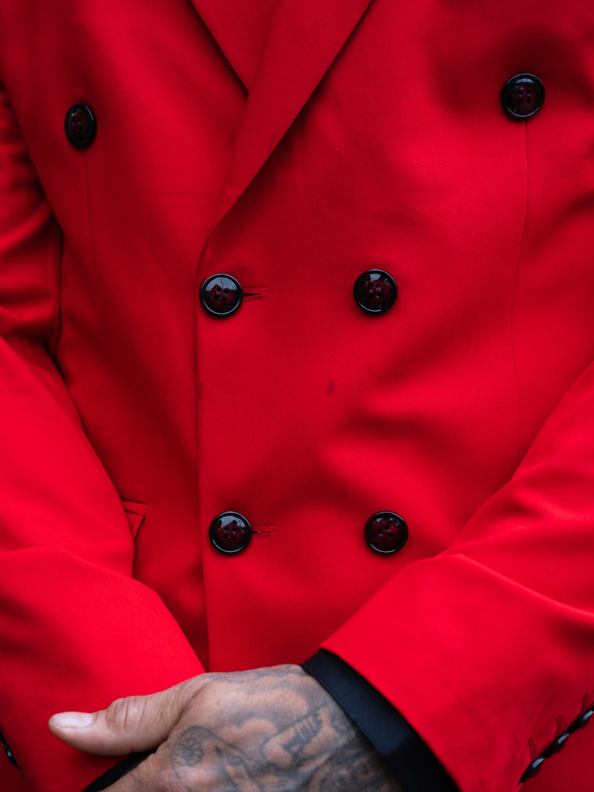 Montaro - Red 2 Piece Suit