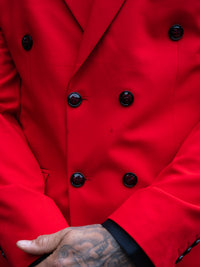 Montaro - Red 2 Piece Suit