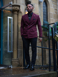 Renard - Plum 2 Piece Suit
