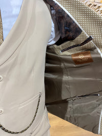 Warhol - Beige/Cream 3 Piece Suit