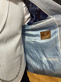 Labo - Light Blue 3 Piece Suit