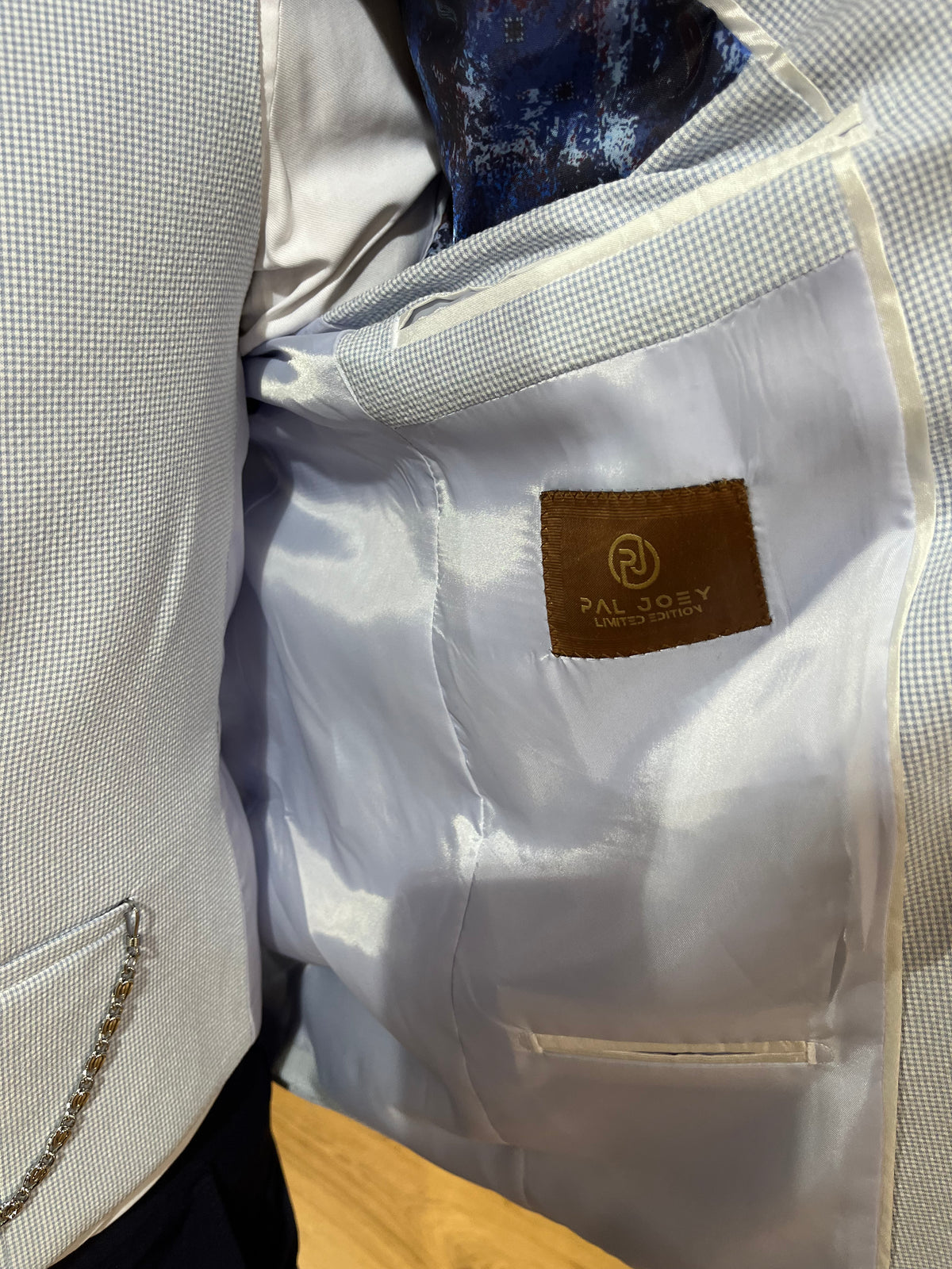 Calvesi - Sky Blue 3 Piece Suit
