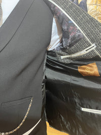 Berrugi - Black/White 3 Piece Suit