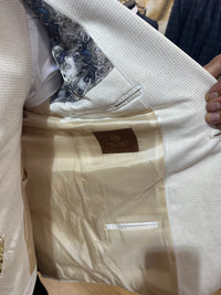 Dondi - Cream 3 Piece Suit