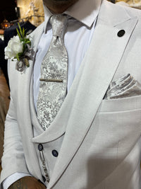 Ansani - Cool Grey 3 Piece Suit