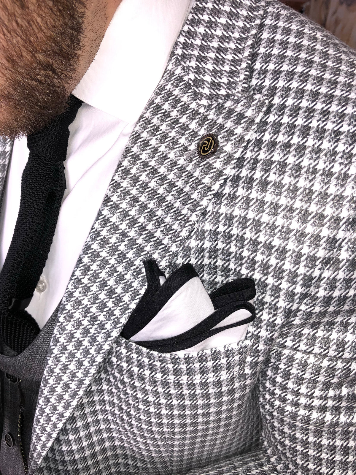 Carson - Light Grey 3 Piece Suit