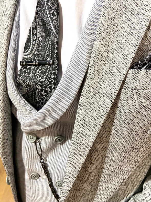 Holyfield 2 - Grey 3 Piece Suit