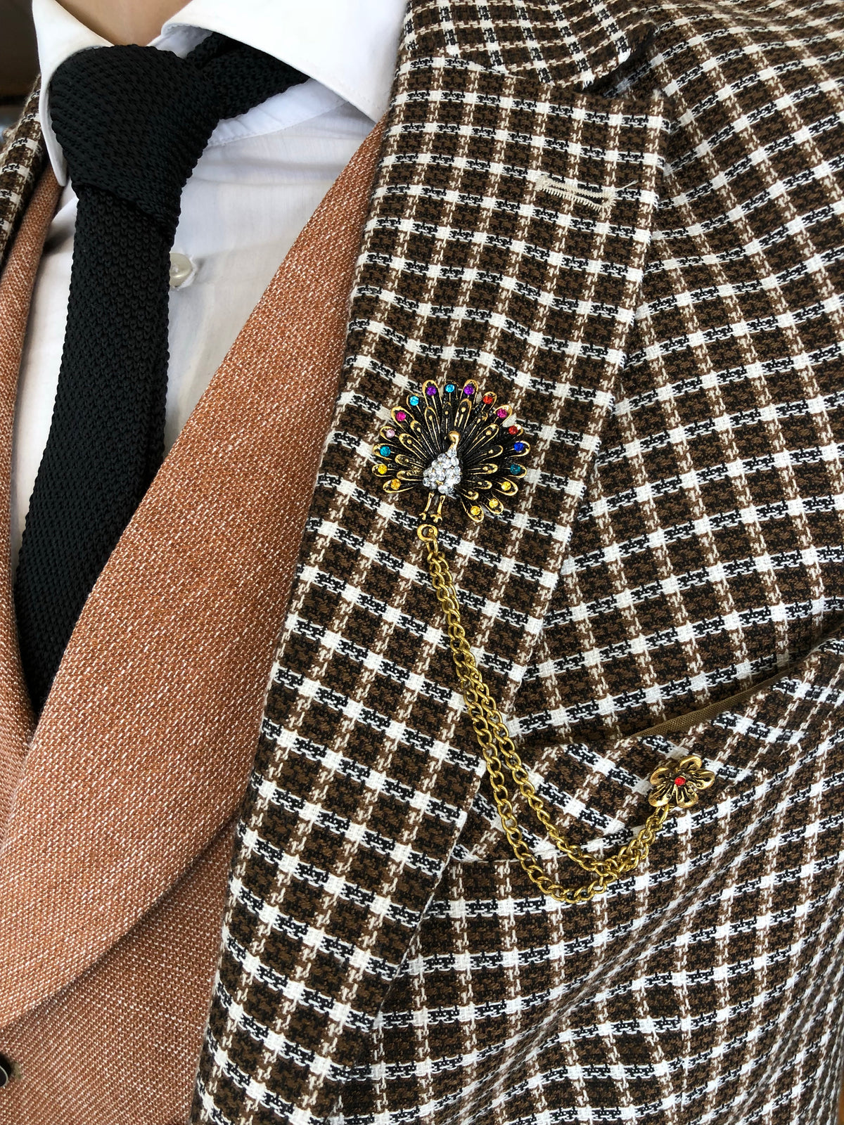 Peacock Lapel Pin