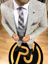 Murdoch - Grey 3 Piece Suit