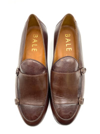 Monk Strap Loafer Shoe - Dark Brown