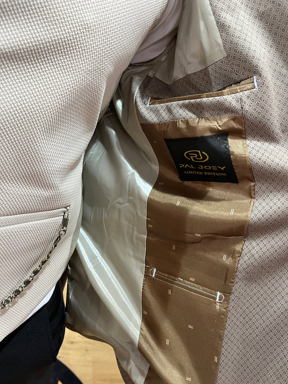 Totti - Taupe/Cream 3 Piece Suit