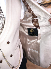 Monty - Cream 3 Piece Suit