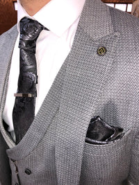 Shelton - Grey 3 Piece Suit