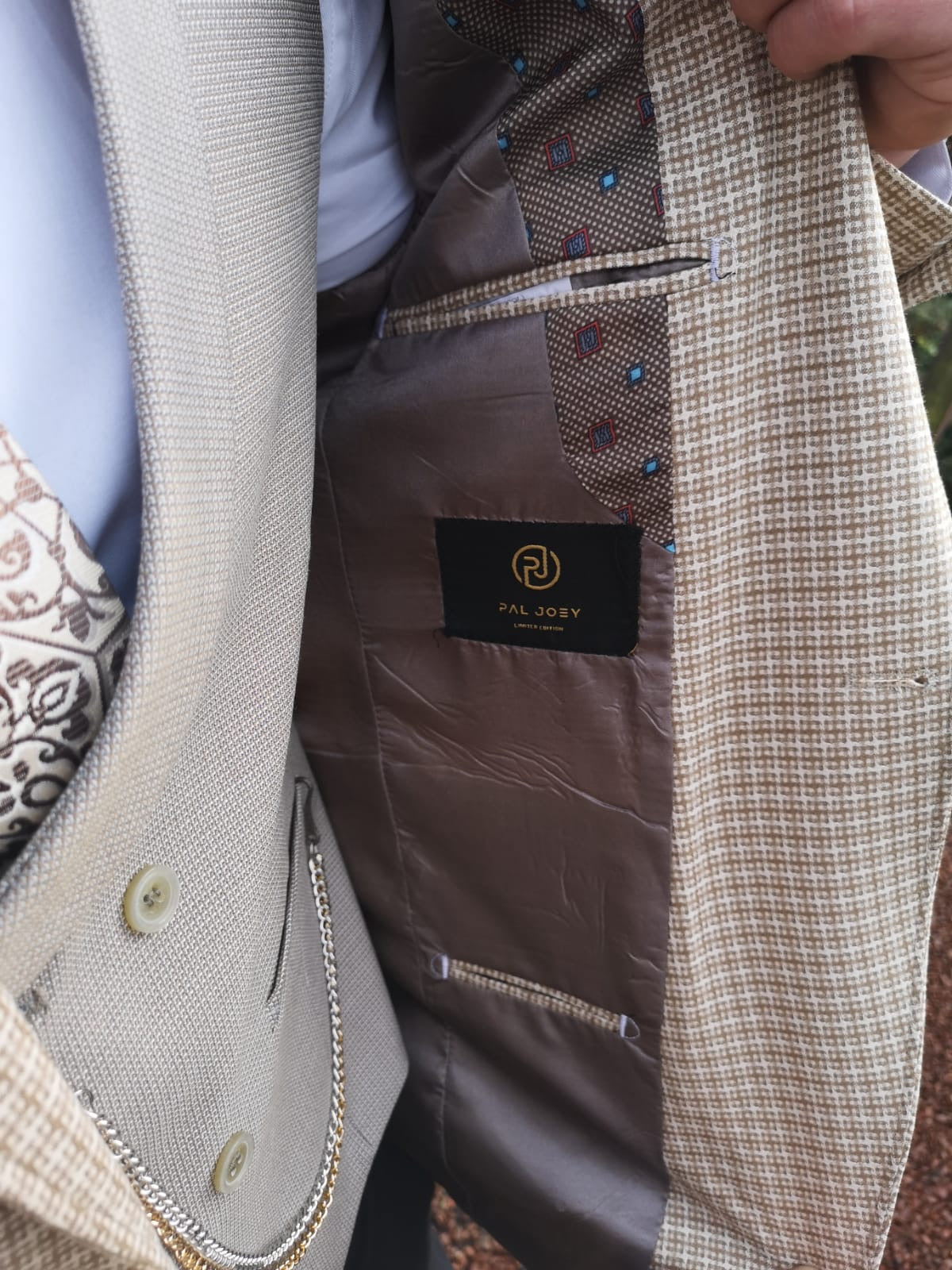 Malcolm - Beige 3 Piece Suit