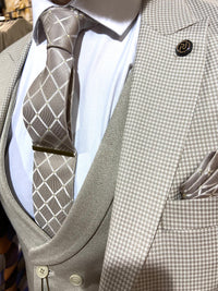 Cooper - Beige 3 Piece Suit