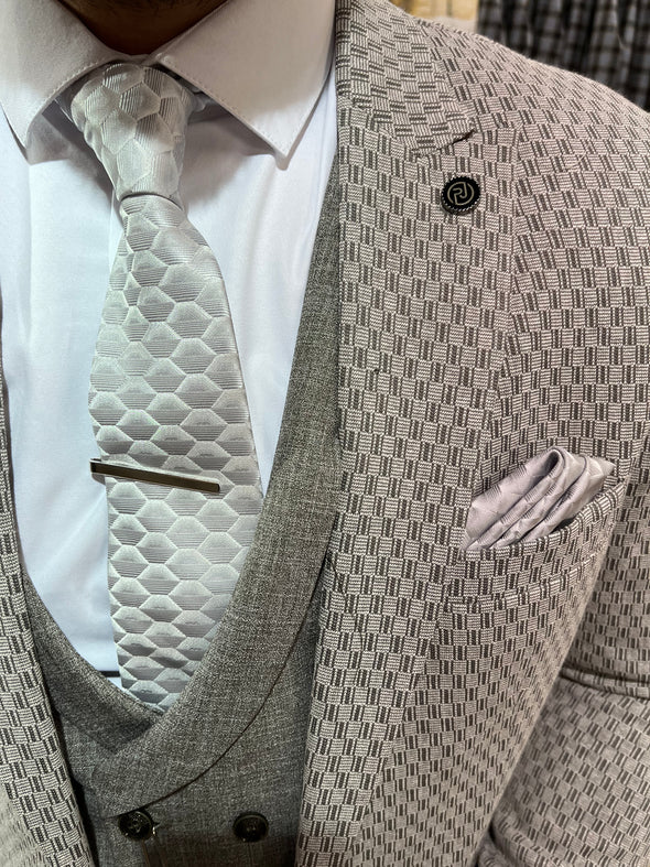 Shearer - Mid Grey 3 Piece Suit