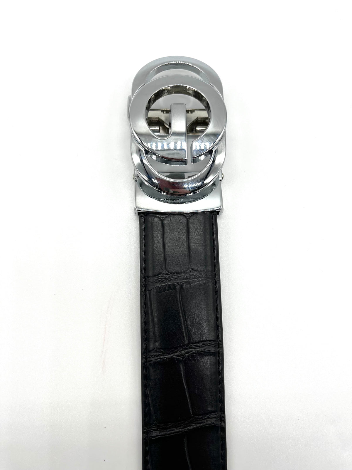 G Belt 0001 - Black/Silver