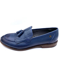 Tassle Loafer Shoe - Navy