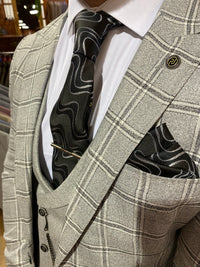 Marlin - Grey 3 Piece Suit