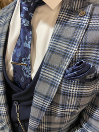 Atlantic - Blue/Navy 3 Piece Suit