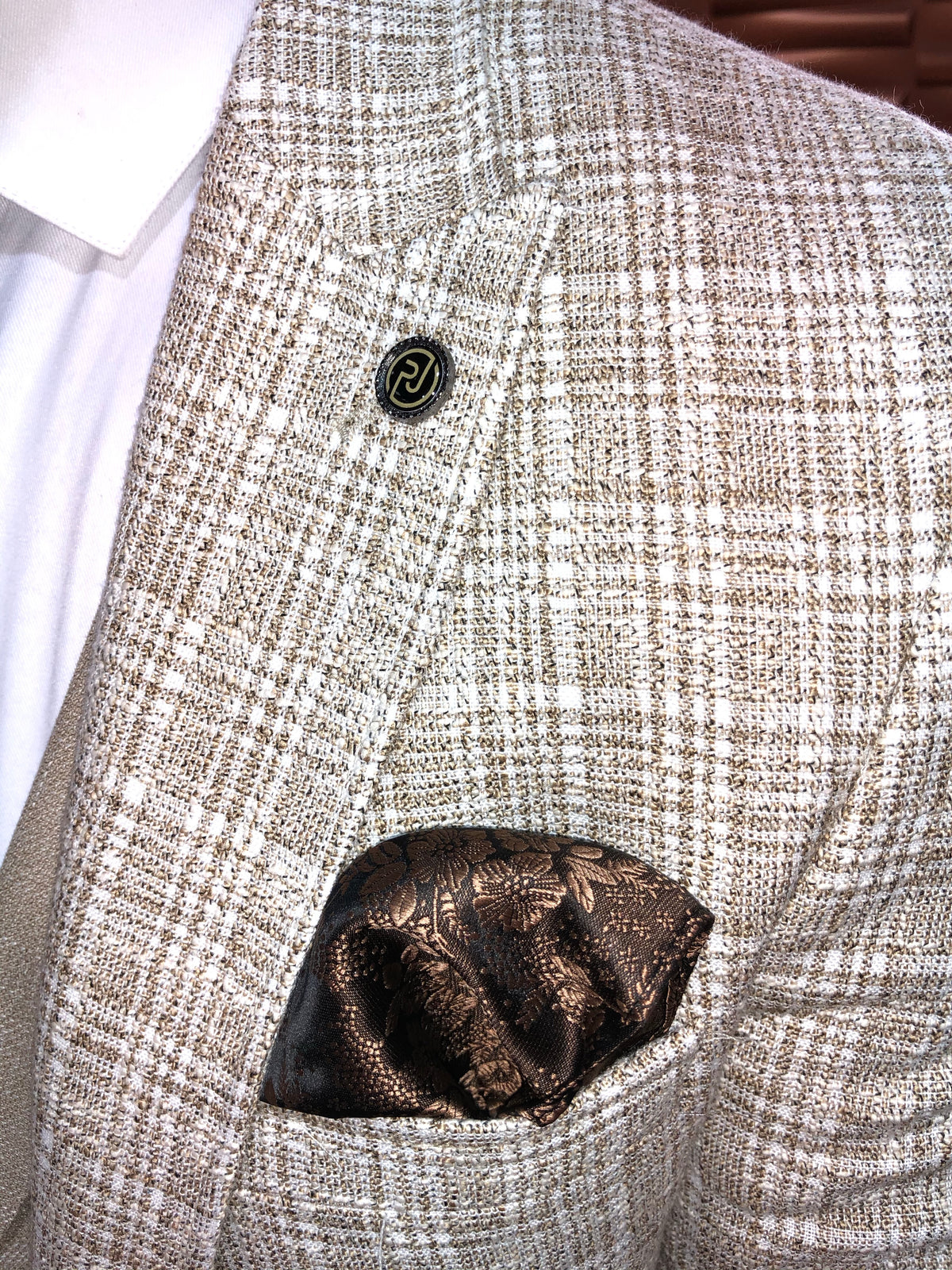 Murdoch - Cream 3 Piece Suit