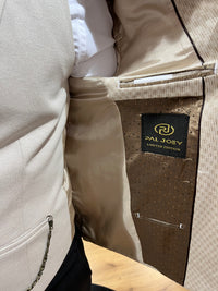 Robson - Cream/Beige 3 Piece Suit