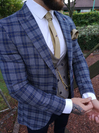 Mason - Navy 3 Piece Suit