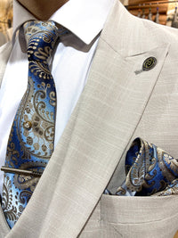 Thelma - Stone 3 Piece Suit