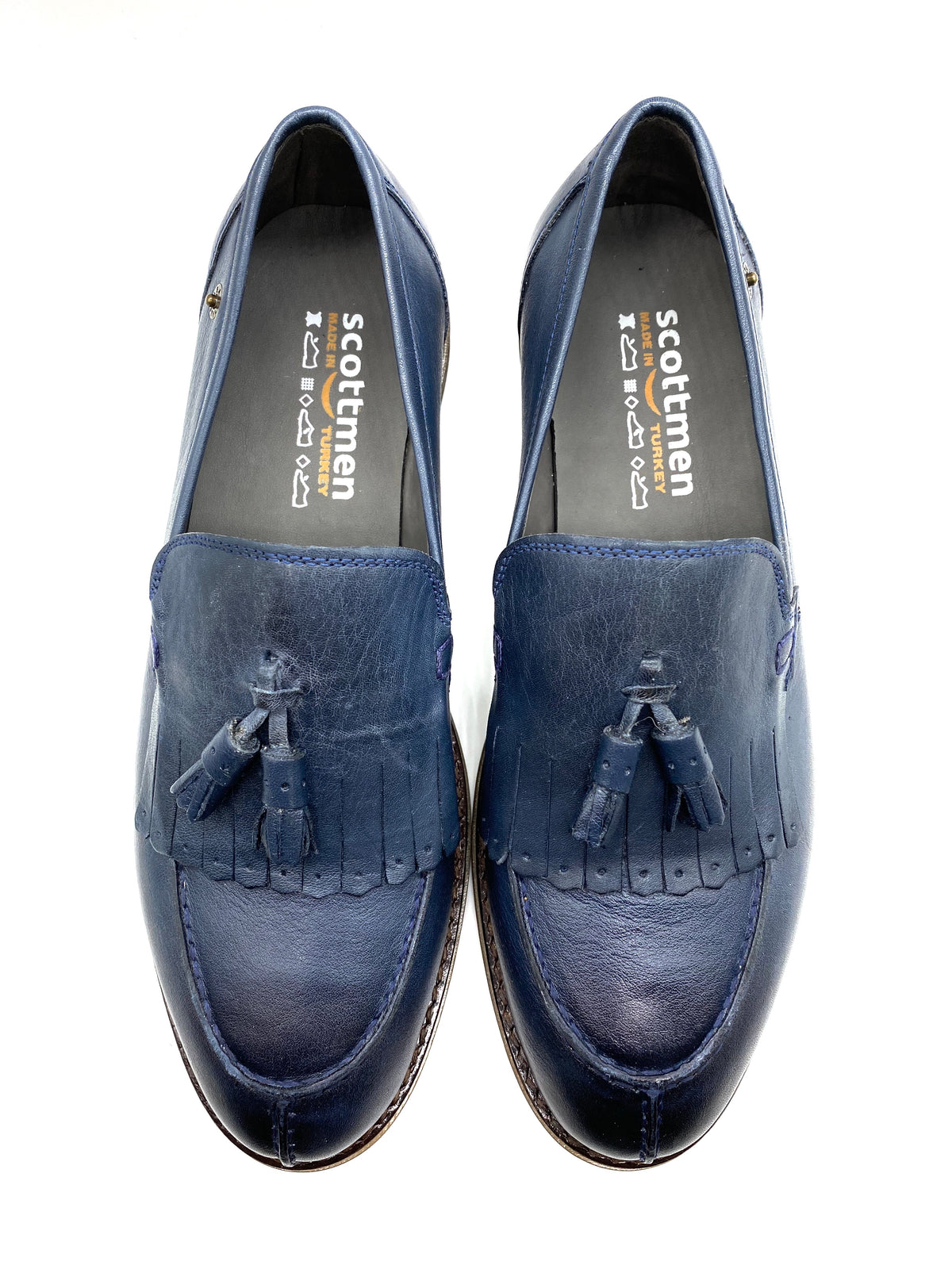 Tassle Loafer Shoe - Navy