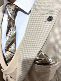 Chelsey - Cream 3 Piece Suit