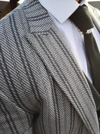 Edgar - Grey 3 Piece Suit