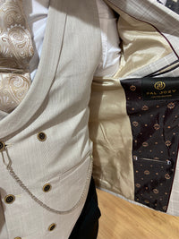 Pluto - Stone 3 Piece Suit