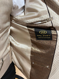 Shilton - Cream/Beige 3 Piece Suit