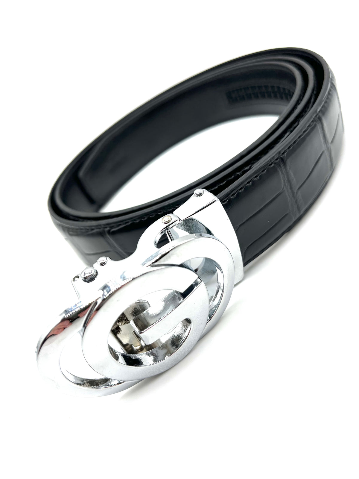 G Belt 0001 - Black/Silver