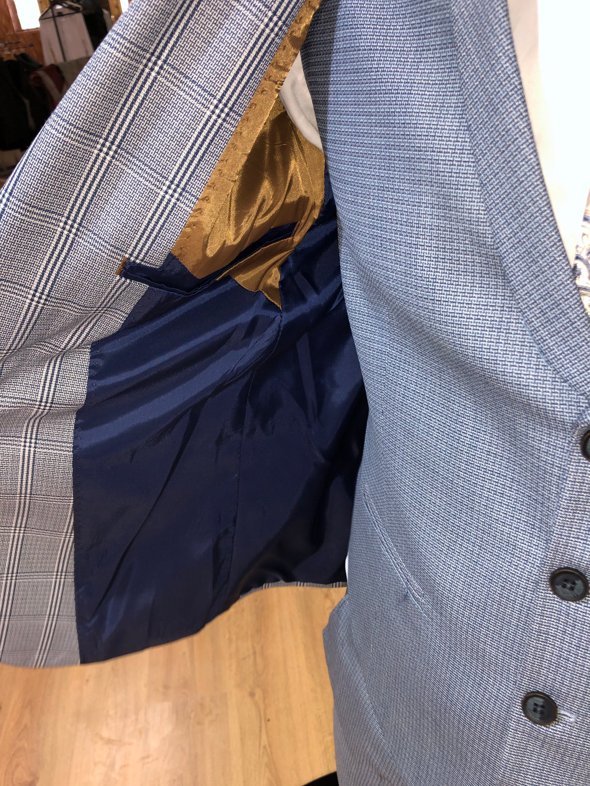 Napoli - Blue 3 Piece Suit