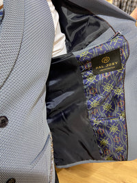 Bruno 1 - Blue 3 Piece Suit
