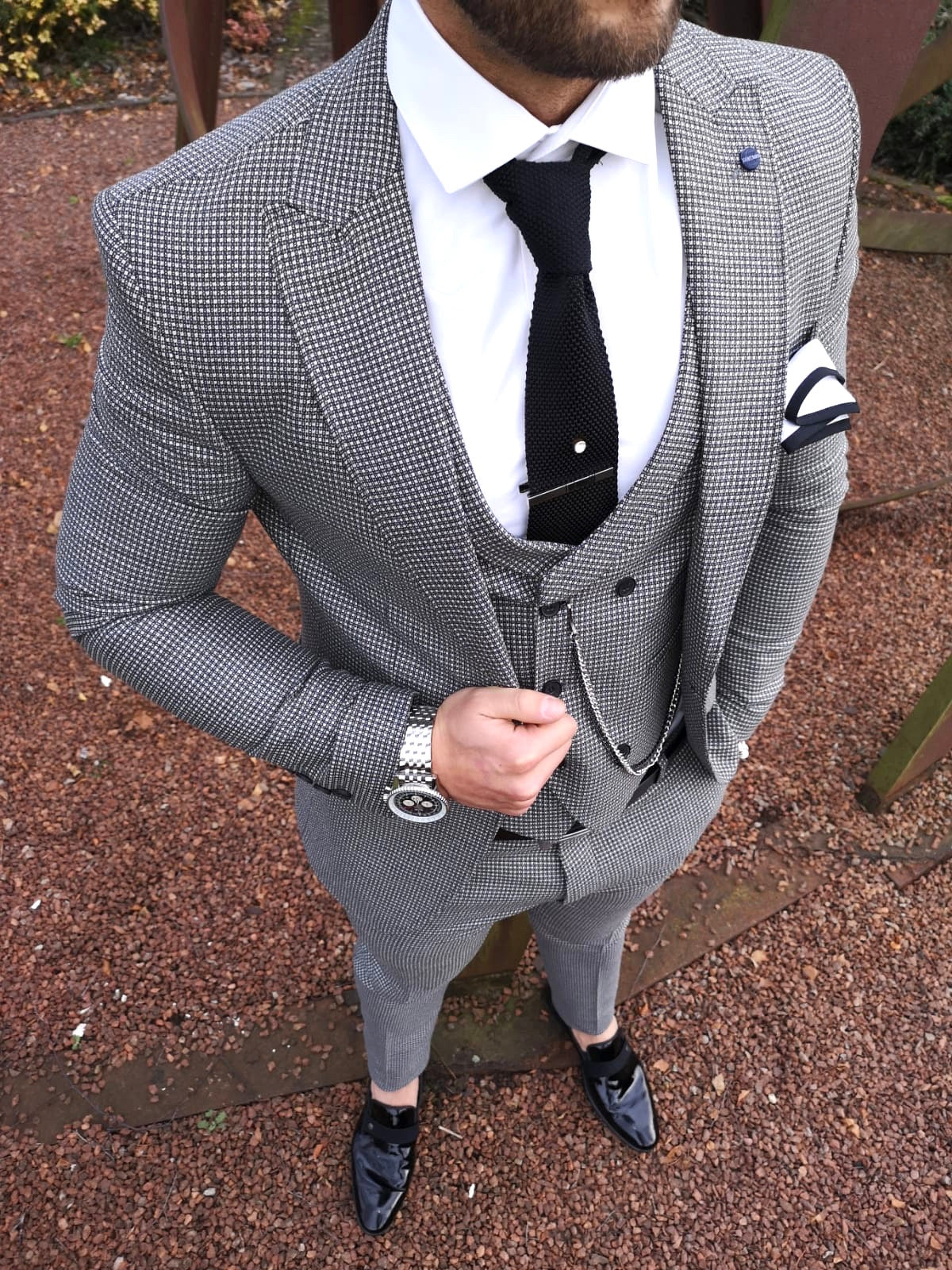Selby - Grey 3 Piece Suit