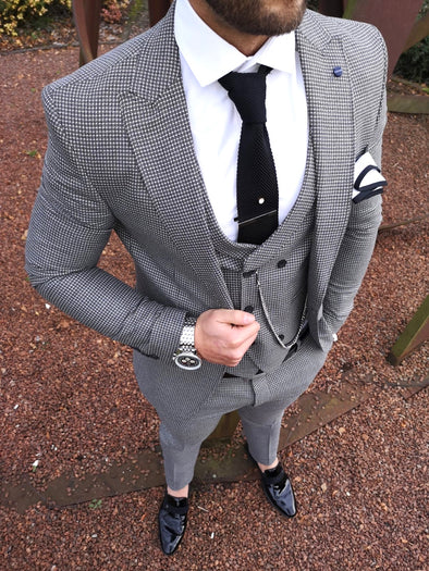 Selby - Grey 3 Piece Suit
