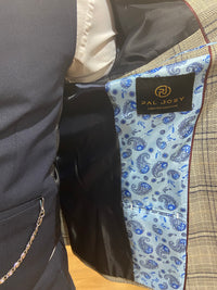 Mendez - Grey/Navy 3 Piece Suit